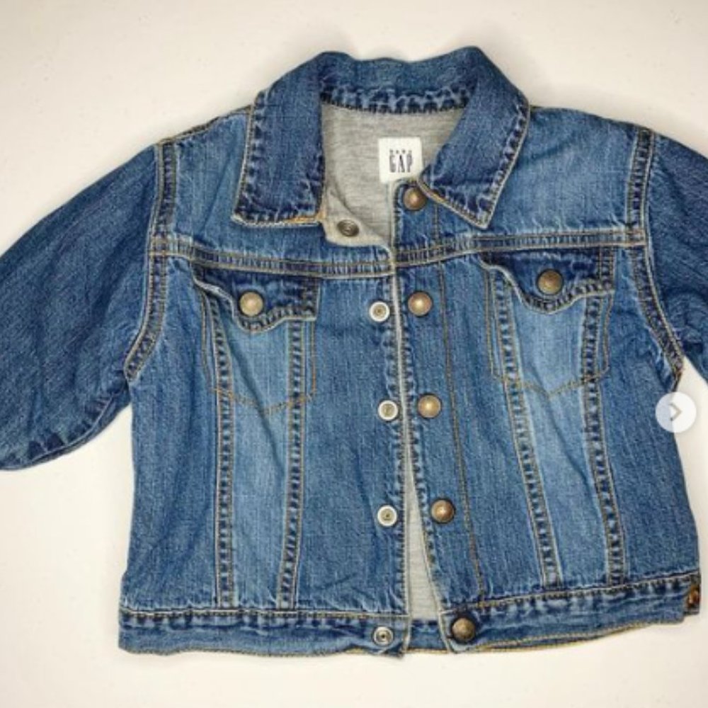 Baby Gap Jacket with Custom Painted Decals